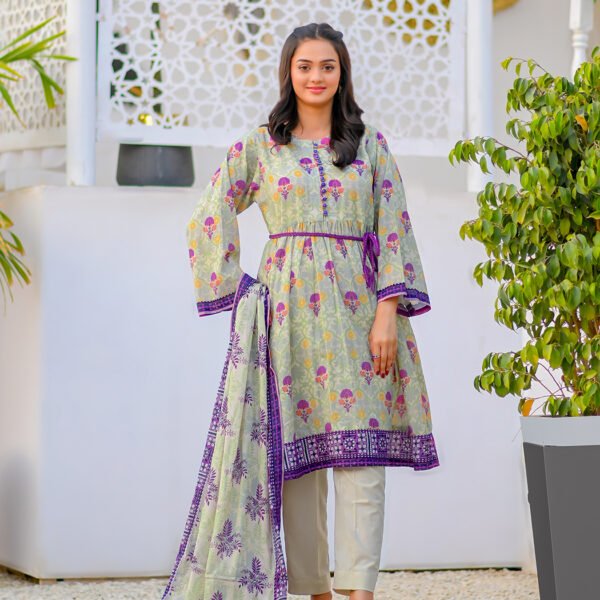 Digital Printed Premium Shirt. Digital Printed Premium Dupatta. Dyed Cambric Trouser